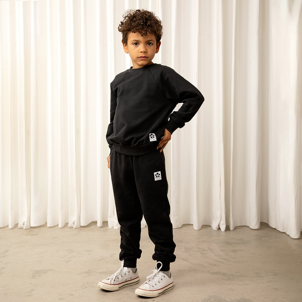 Mini Rodini Child Basic Sweatshirt Black
