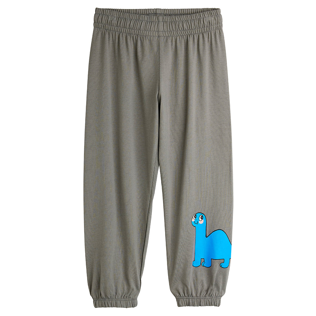 Mini Rodini Child Dino Sweatpants Grey