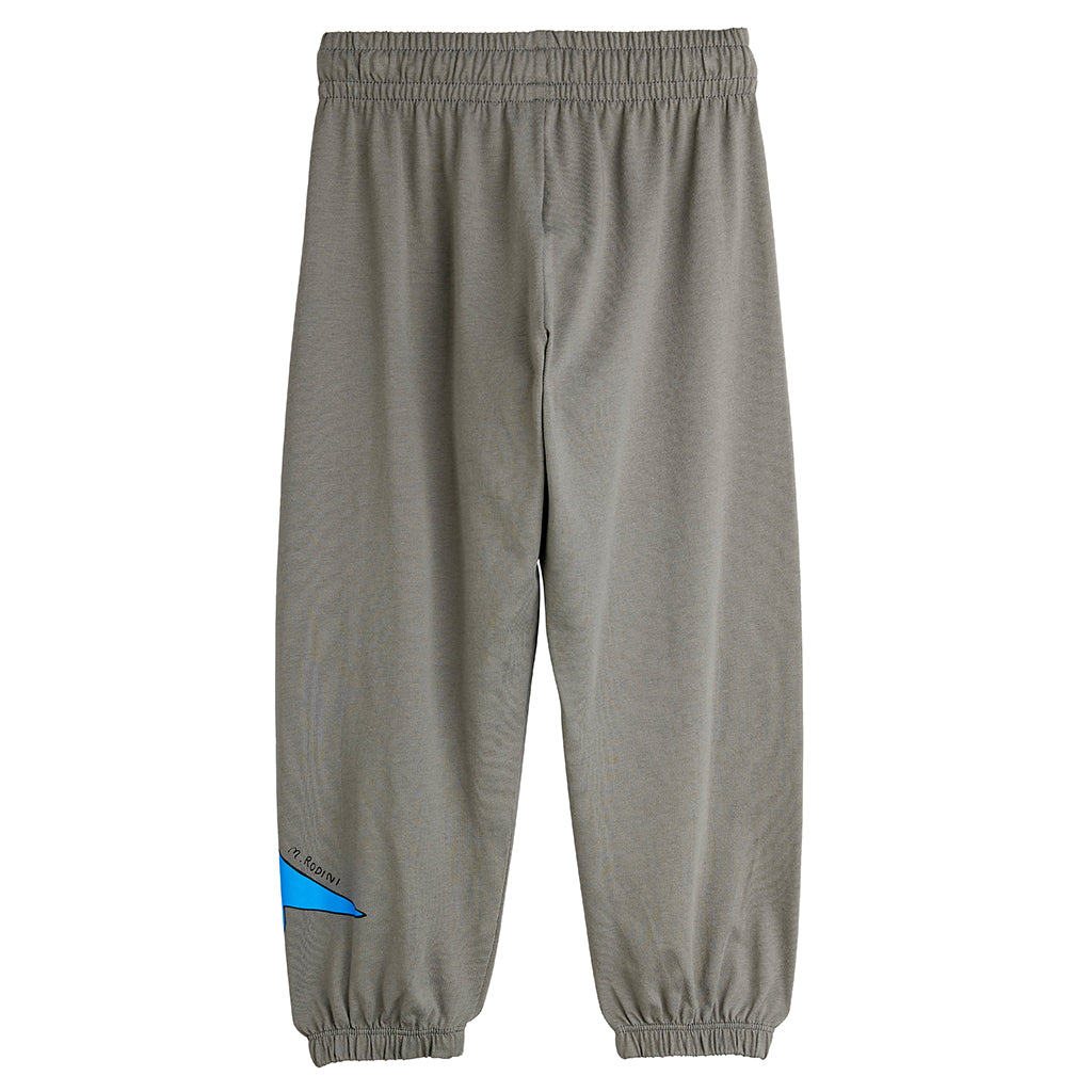 Mini Rodini Child Dino Sweatpants Grey