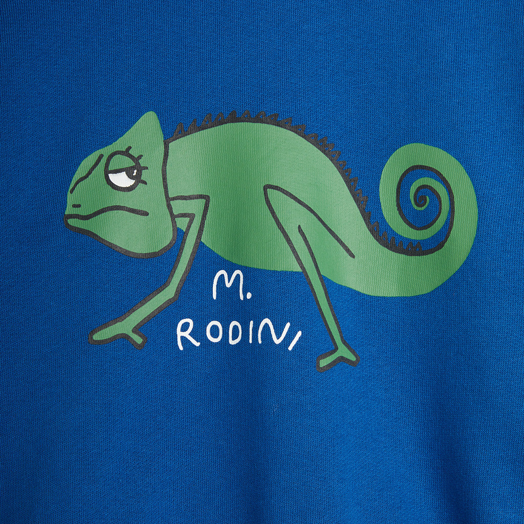 Mini Rodini Child Lizard Sweatshirt Blue