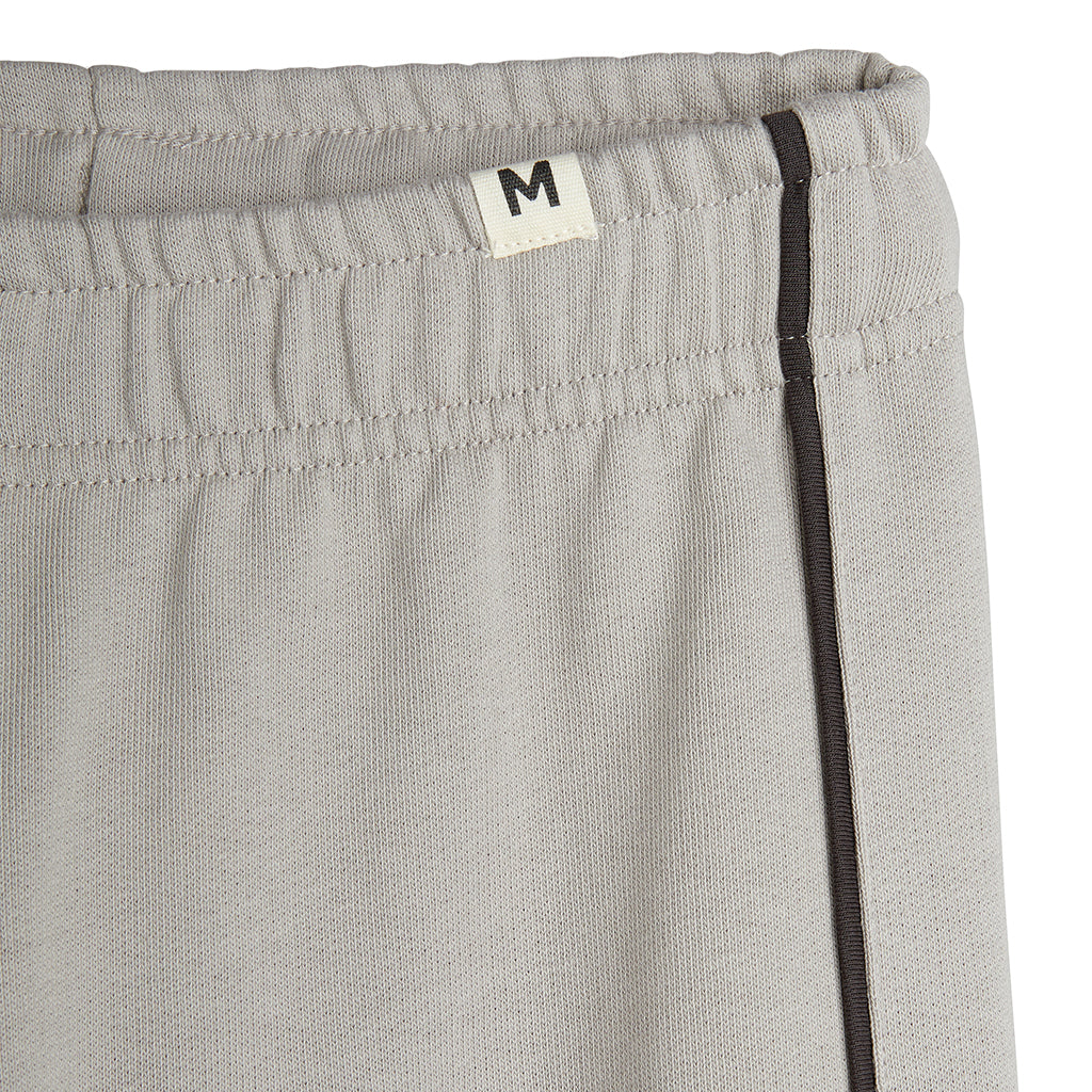 Mini Rodini Child Piping Sweatpants Grey