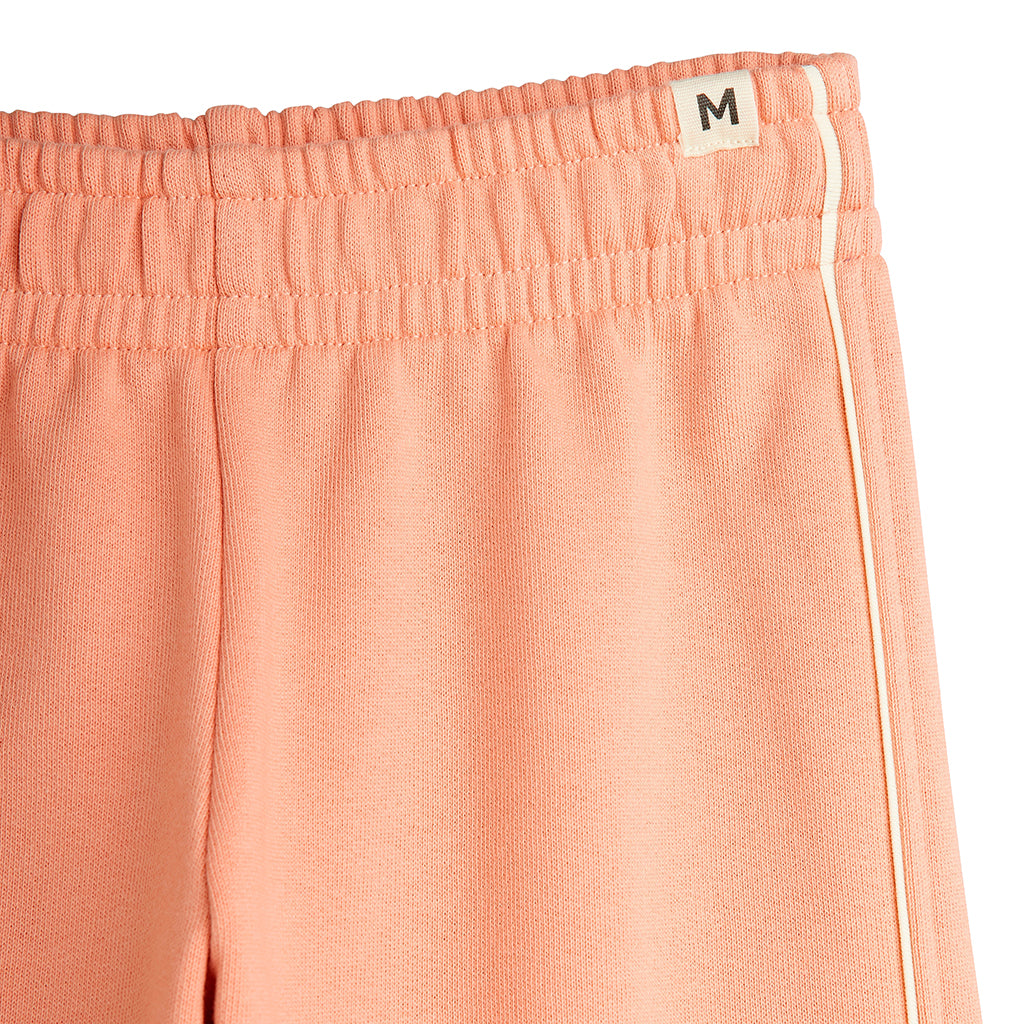 Mini Rodini Child Piping Sweatpants Pink