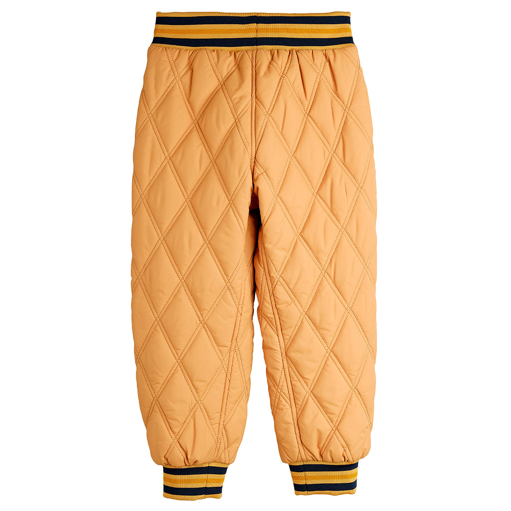 Mini Rodini Child Quilted Outerwear Pants Beige