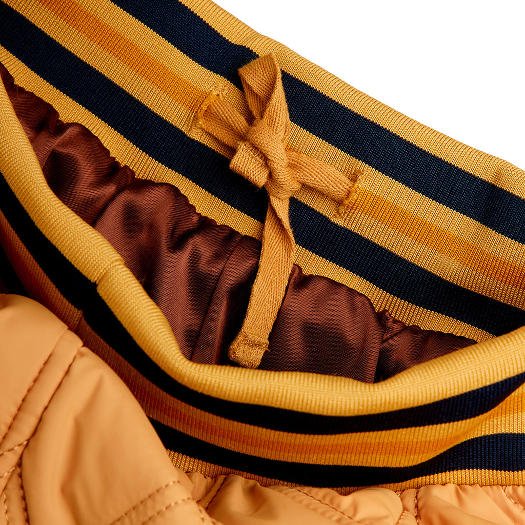 Mini Rodini Child Quilted Outerwear Pants Beige