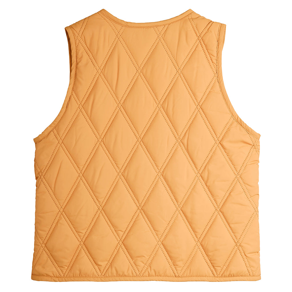 Mini Rodini Child Quilted Vest Beige