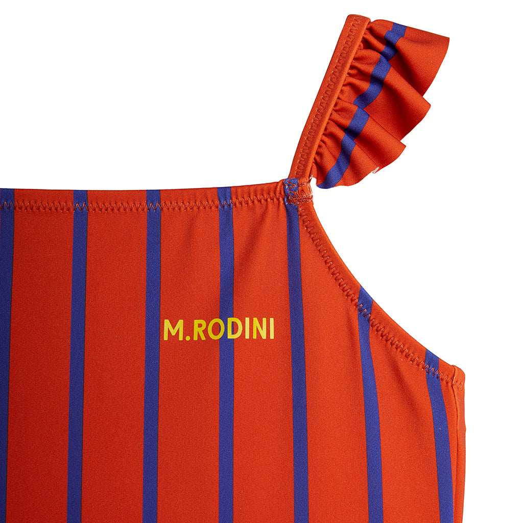 Mini Rodini Child Skirt Swimsuit Red Stripes