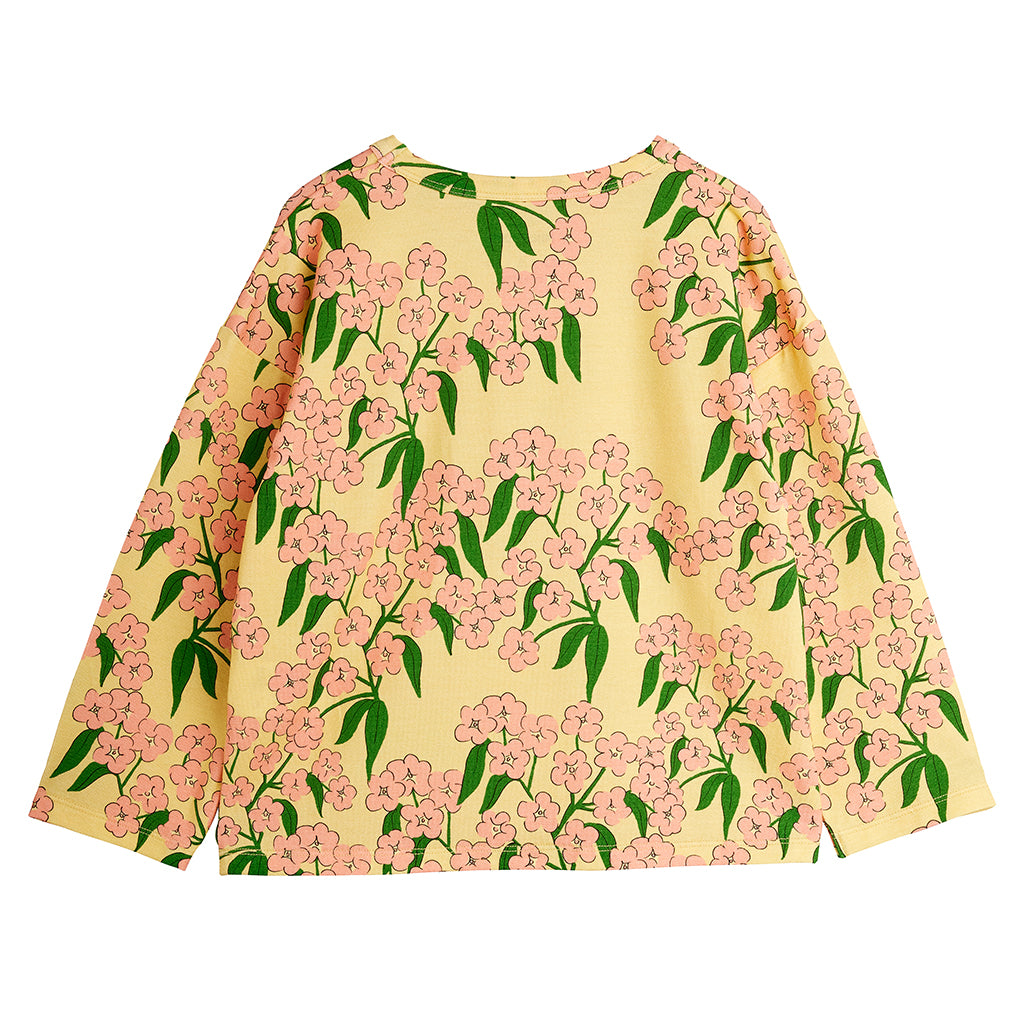 Mini Rodini Child T-shirt Pink Alpine Flowers Print