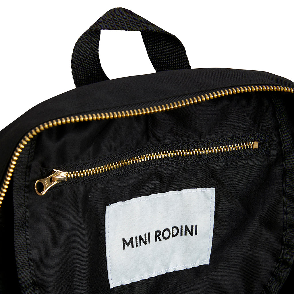 Mini Rodini Panther Backpack Black