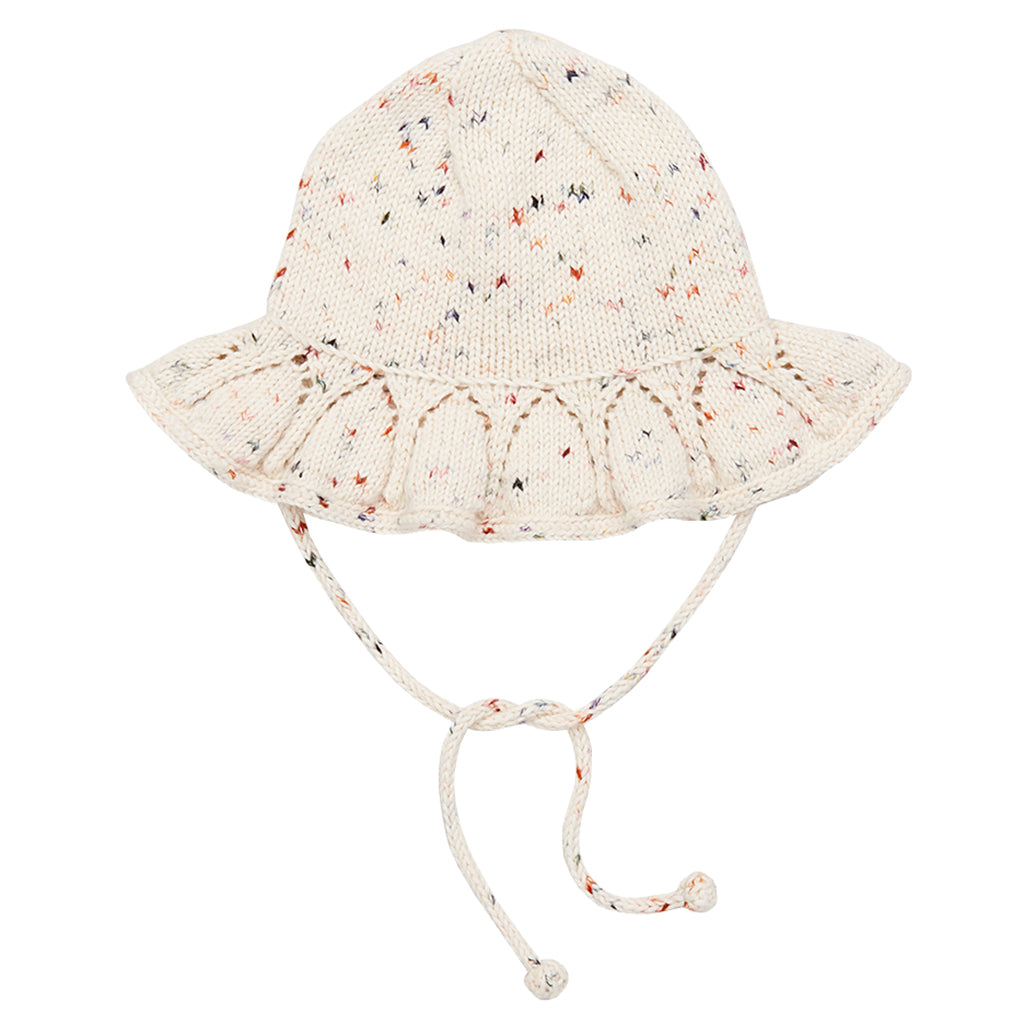 Misha & Puff Baby Starling Sunhat Cream Picnic Confetti