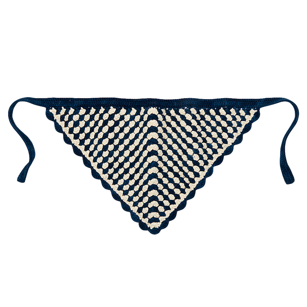 Misha & Puff Child Crochet Headscarf Celestial Blue