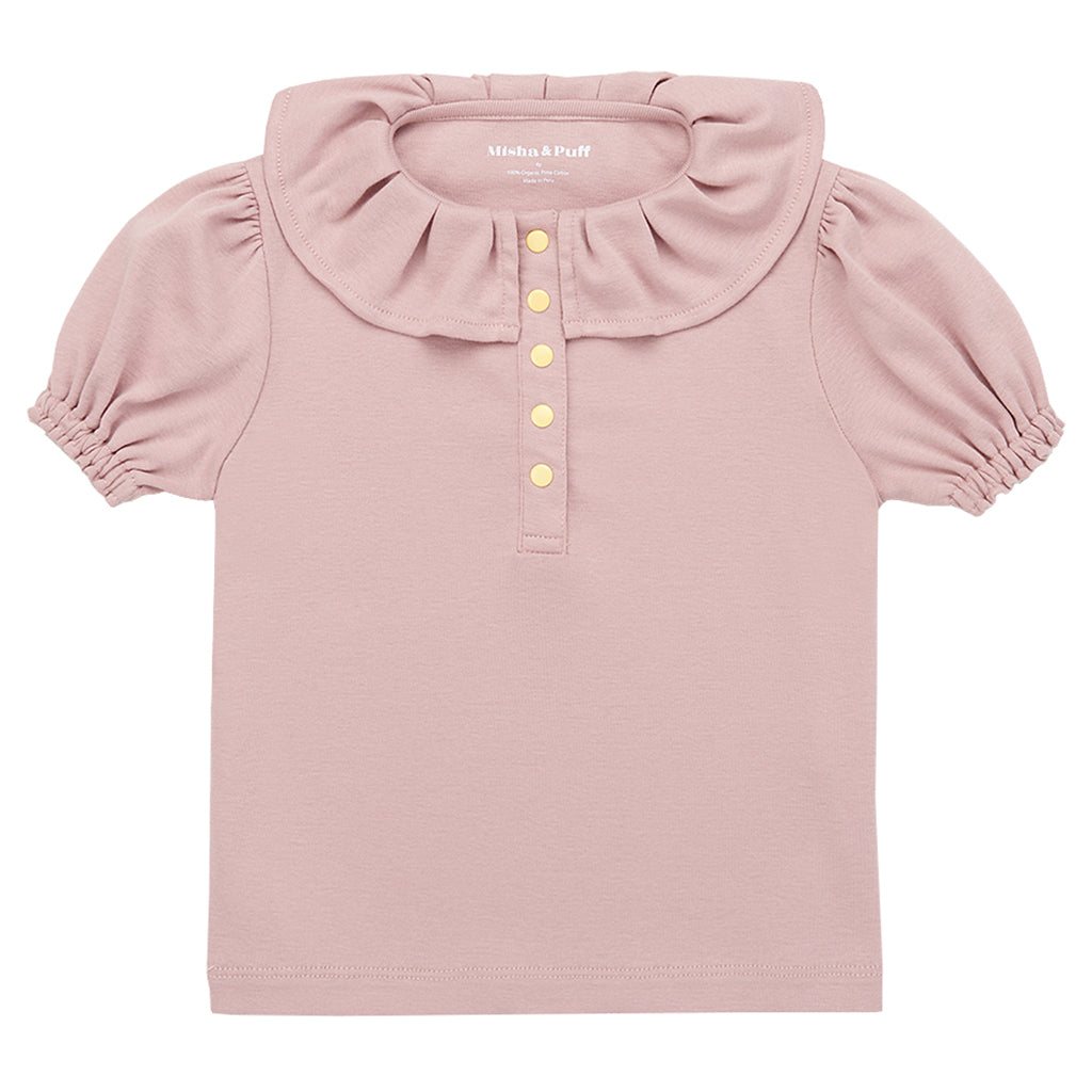 Misha & Puff Child Ulla T-shirt Plum Petal Purple