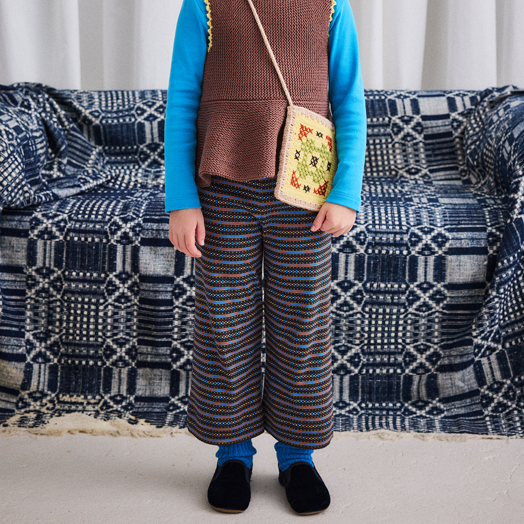 Misha & Puff Child A-Pant Multicolour Galaxy Rodeo Print