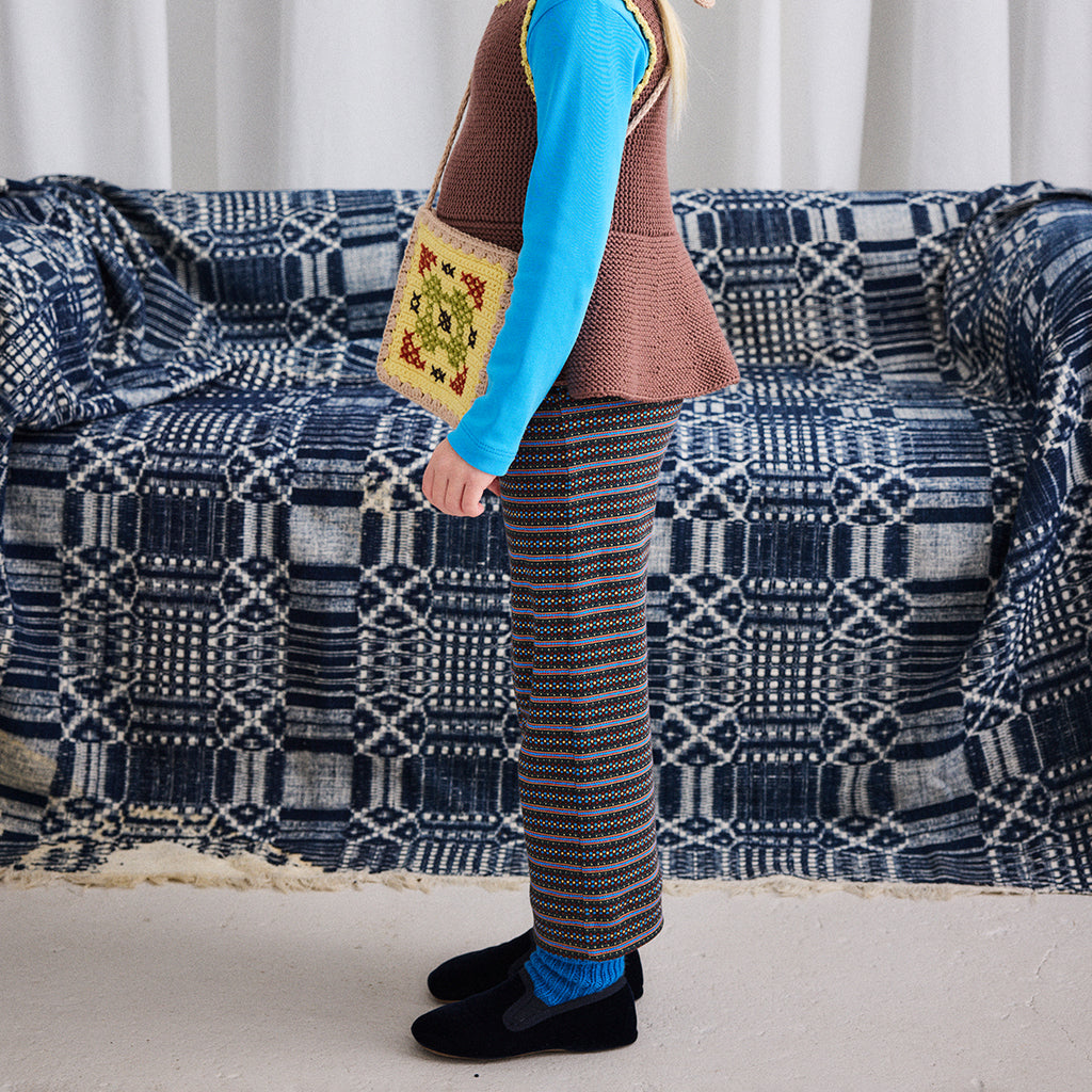 Misha & Puff Child A-Pant Multicolour Galaxy Rodeo Print