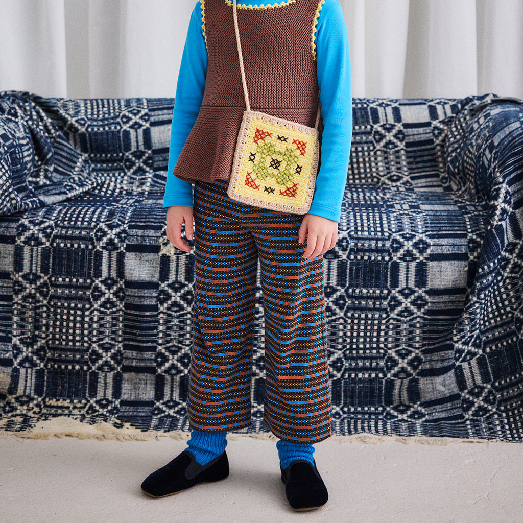 Misha & Puff Child A-Pant Multicolour Galaxy Rodeo Print