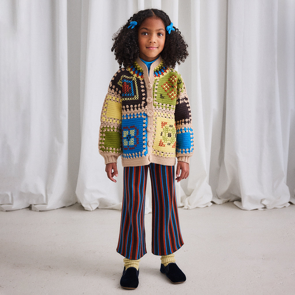Misha & Puff Child Kingston Pant Multicolour Galaxy Stripe