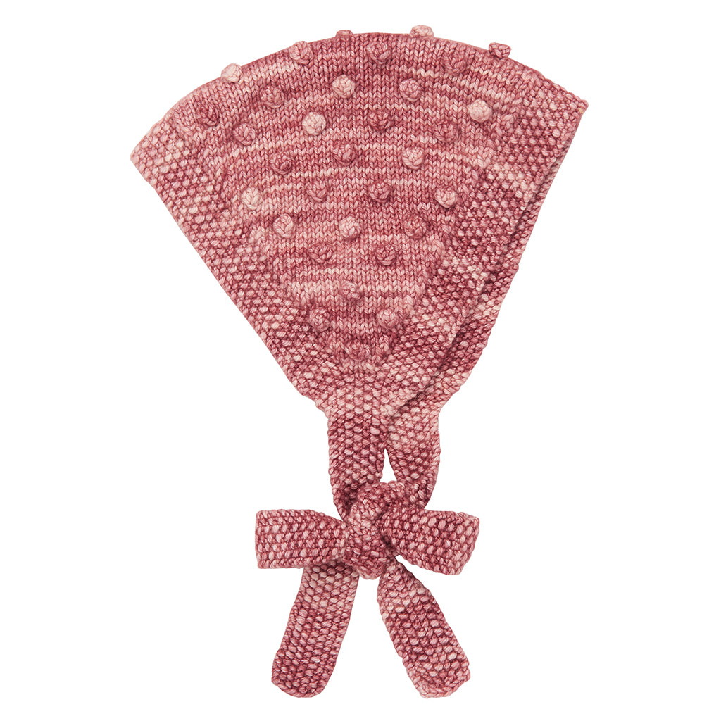 Misha & Puff Child Popcorn Headwarmer Prairie Rose Pink