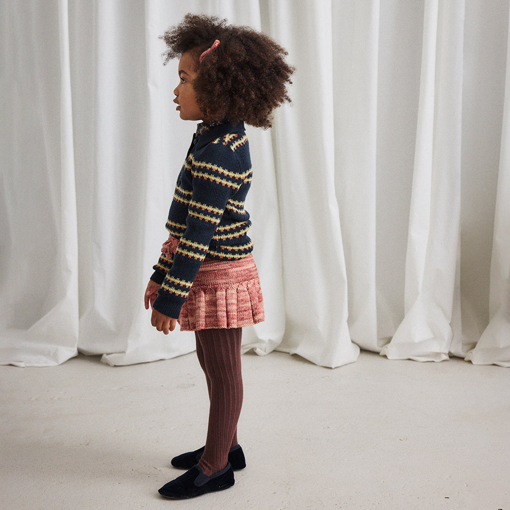 Misha & Puff Child Skating Pond Skirt Prairie Rose Pink