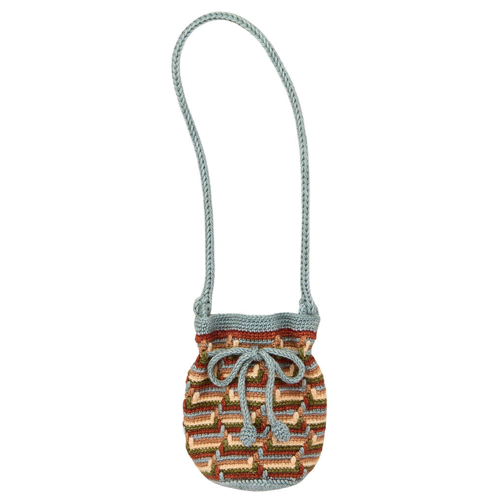 Misha & Puff Child Stair Step Shoulder Bag Onsen Blue