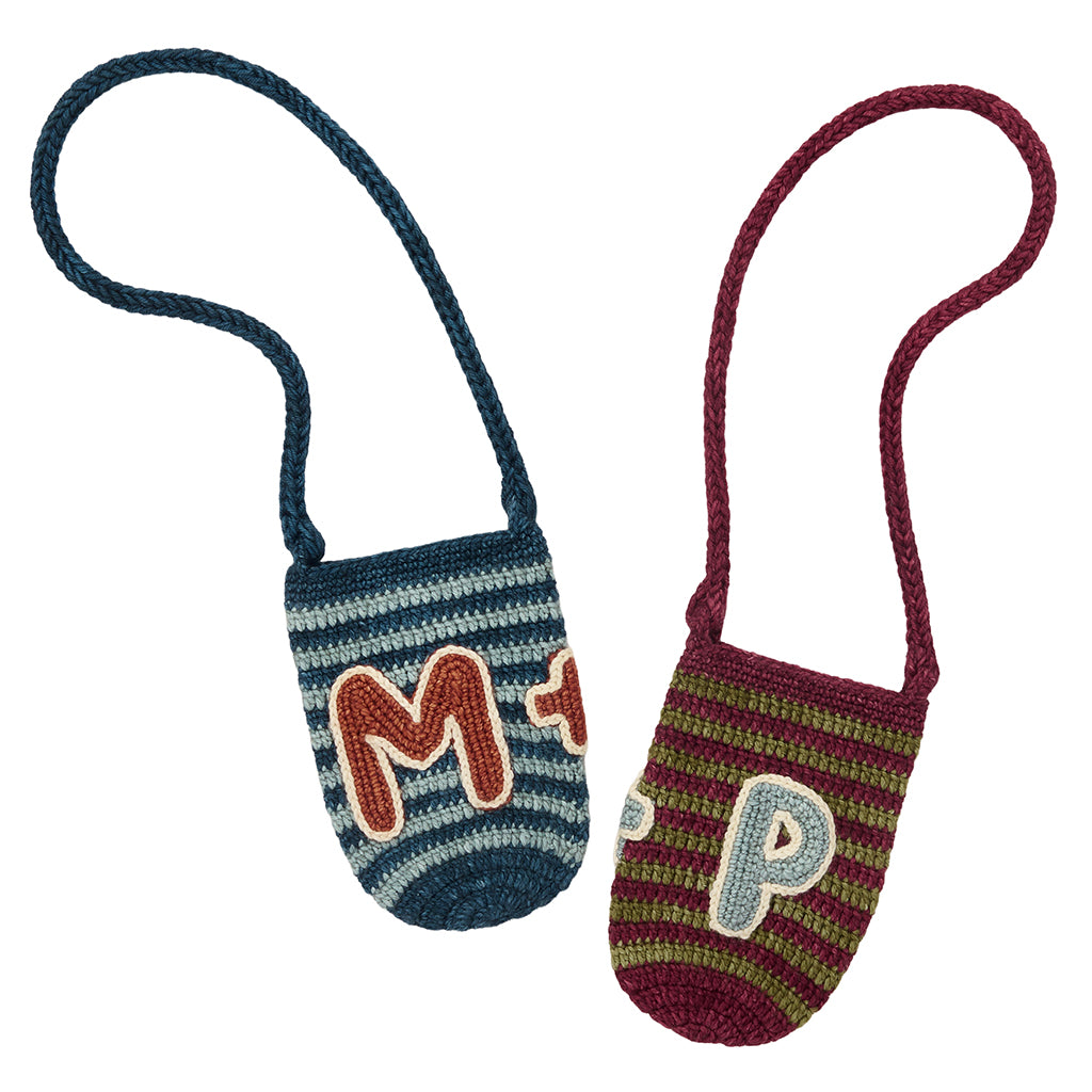 Misha & Puff Child Alma Mater Bottle Bag Marine Blue