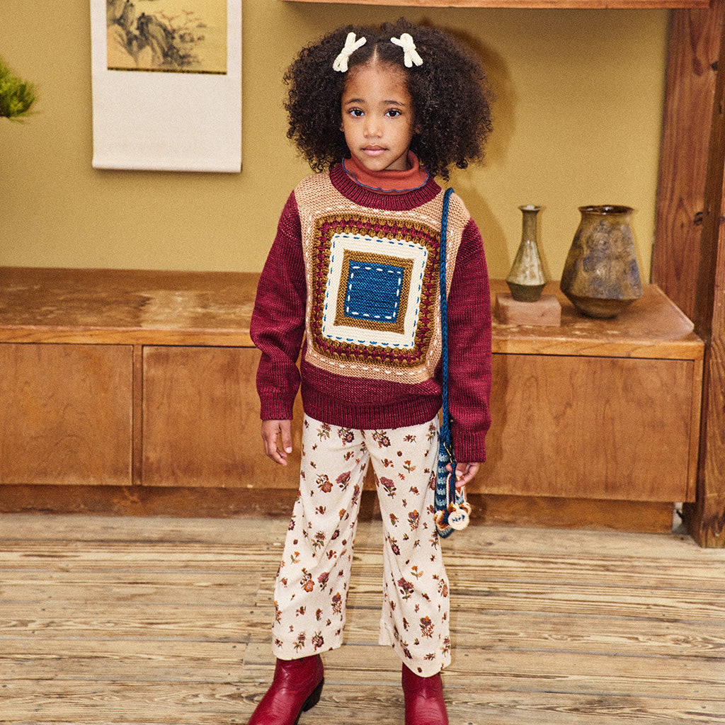 Misha & Puff Child Alma Mater Bottle Bag Marine Blue