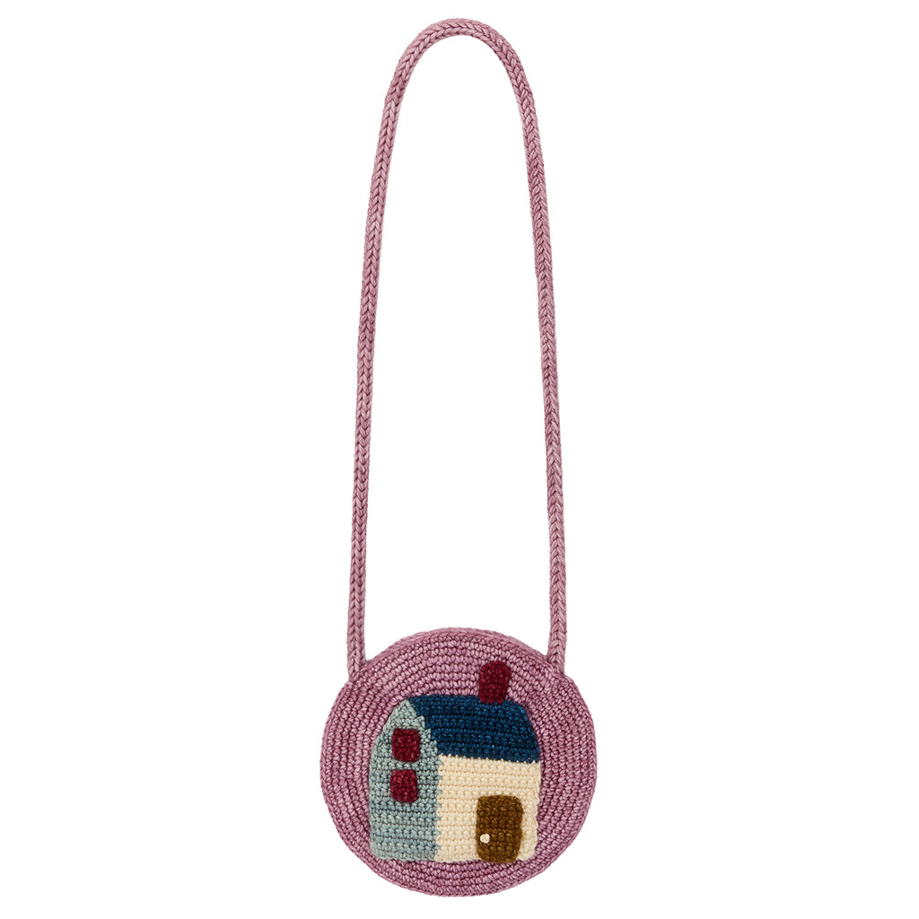 Misha &amp; Puff Child Home Circle Bag Antique Rose Pink