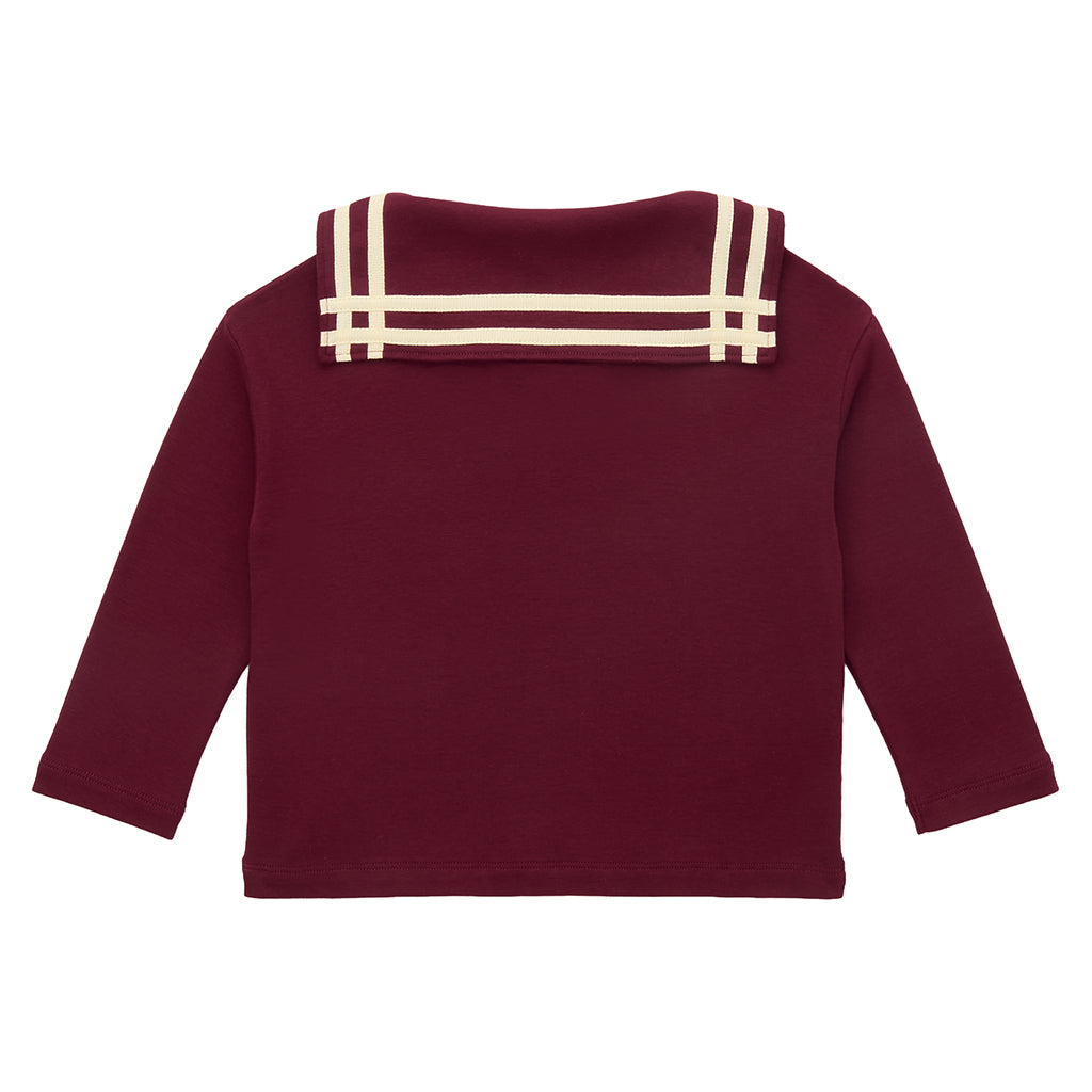 Misha & Puff Child Sailor T-shirt Cambridge Red