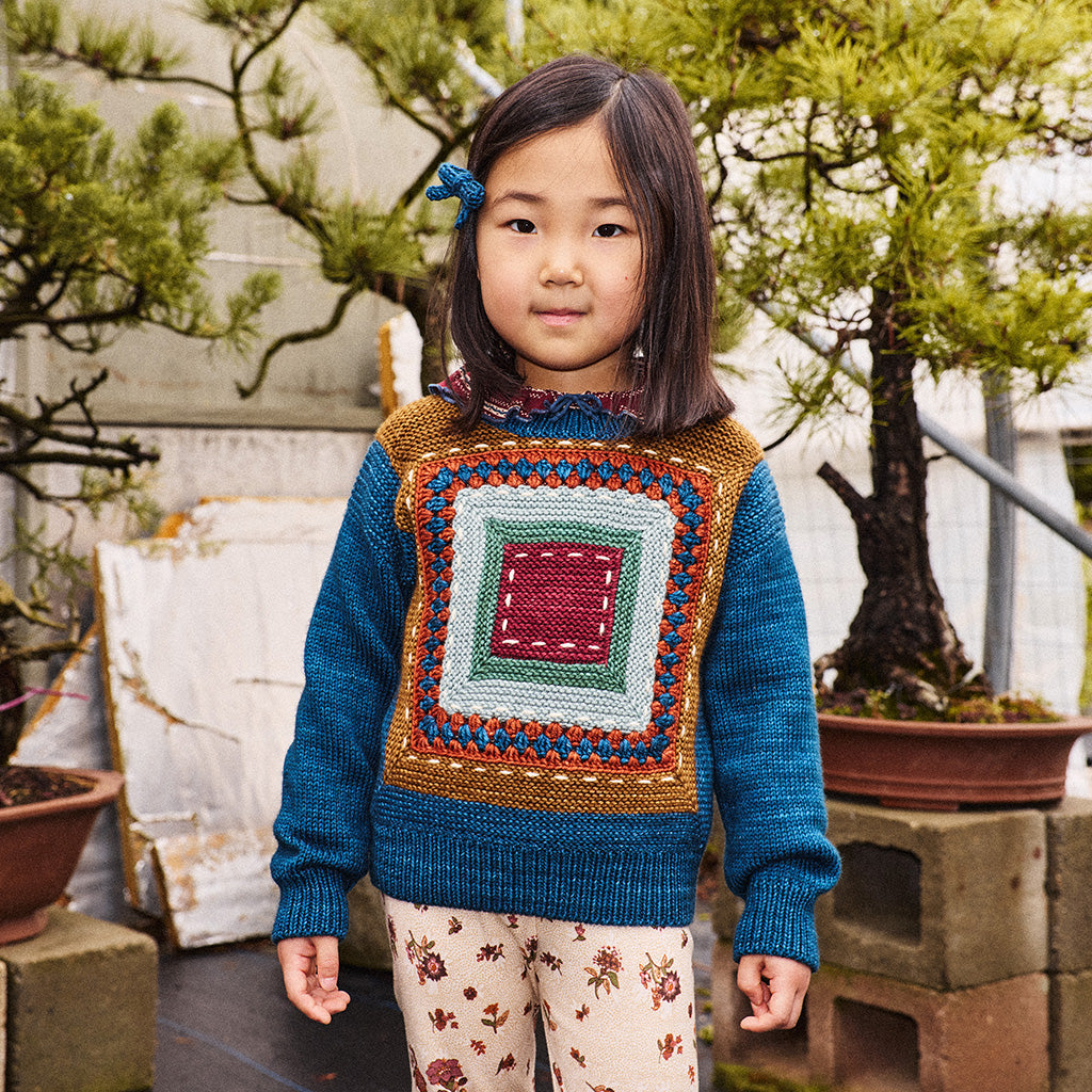 Misha & Puff Child Leggings String And Antique Rose Holyoke Floral