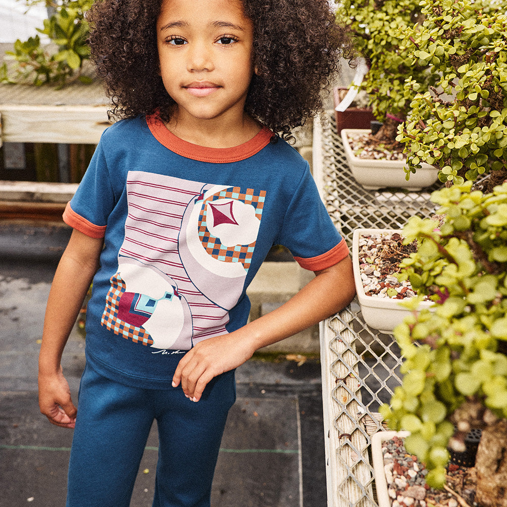 Misha & Puff Child Lizzie Pants Marine Blue