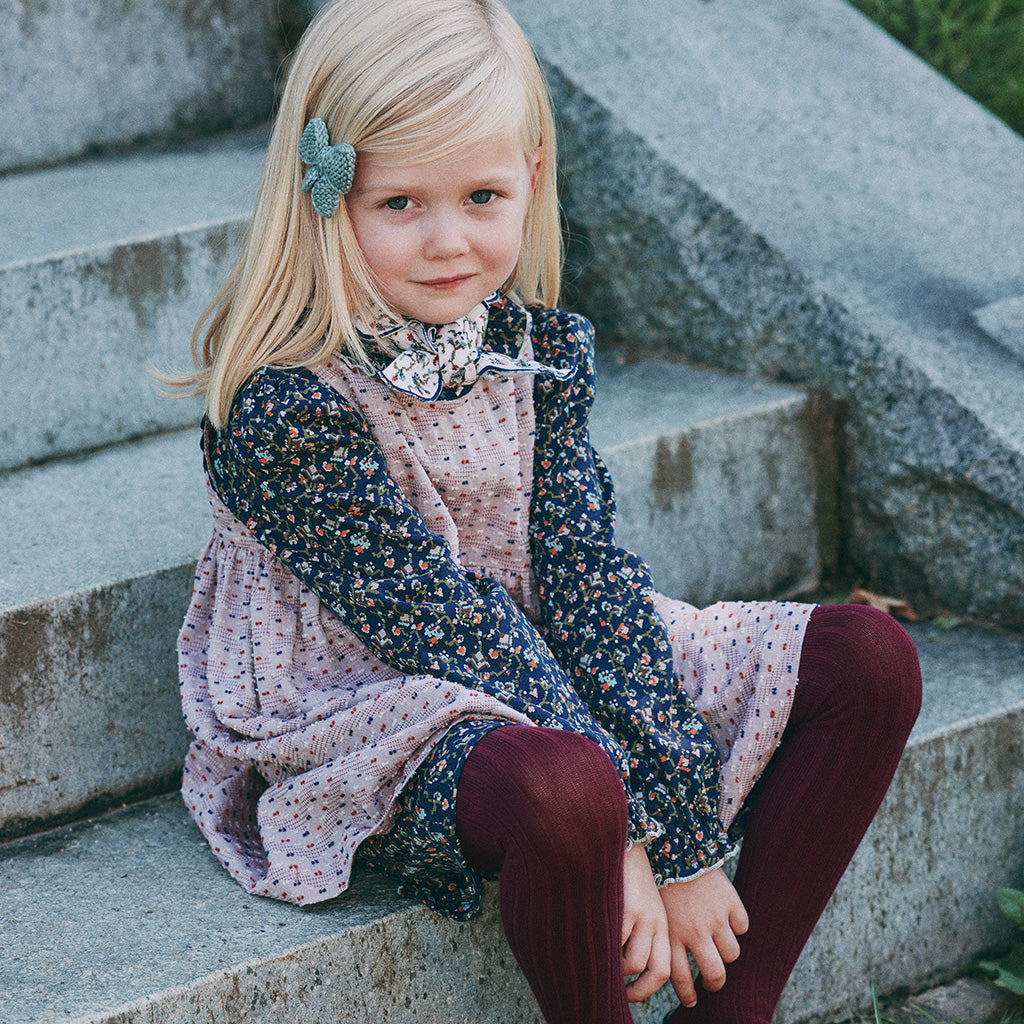Misha & Puff Child Mimi Dress Cambridge Red Celebration