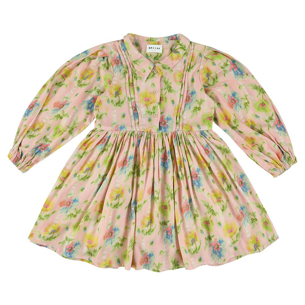 Morley Child Robin Dress Alma Rose Pink Floral Print