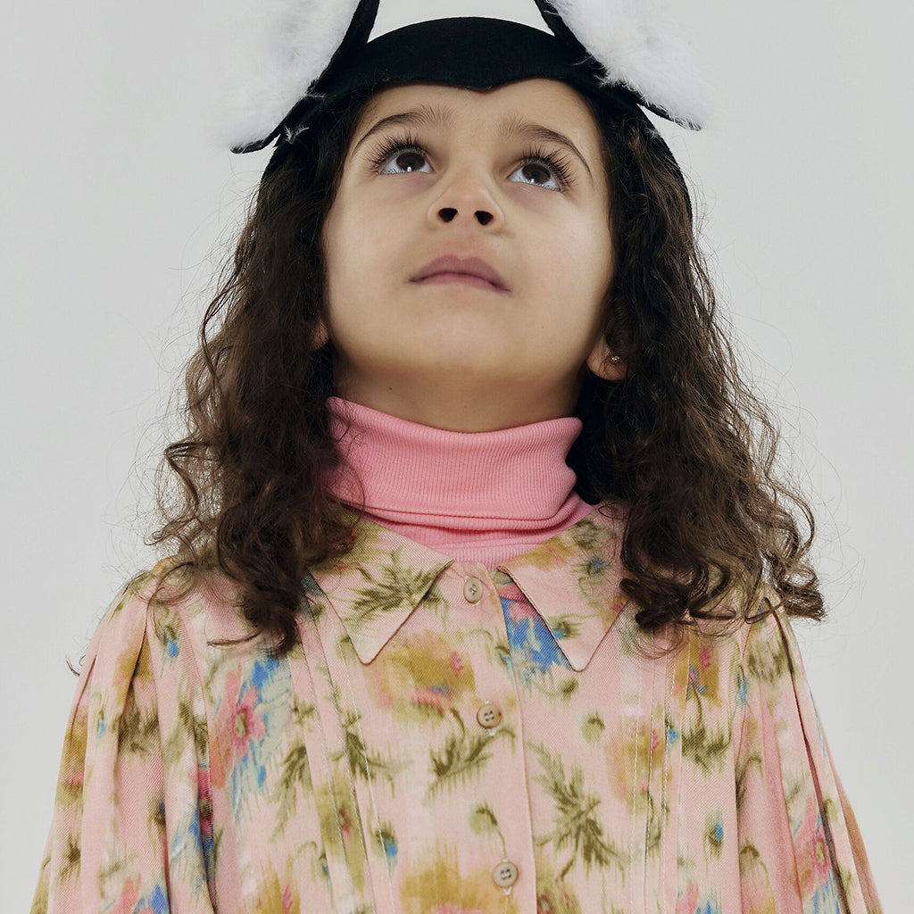 Morley Child Robin Dress Alma Rose Pink Floral Print