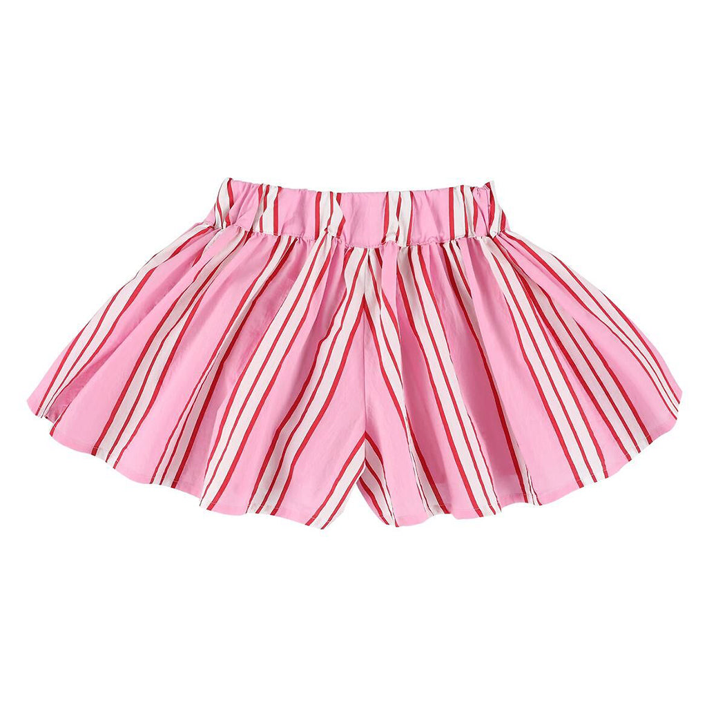Morley Child Scooby Shorts Pink Stripes