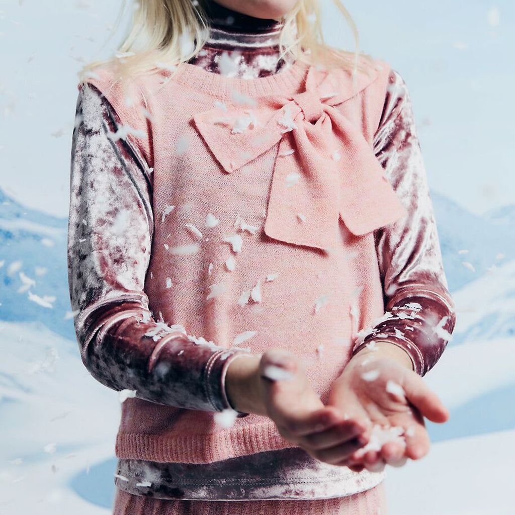Morley Child Tyla Turtleneck T-shirt Rose Pink