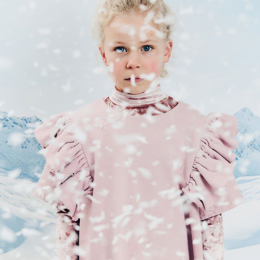 Morley Child Tyla Turtleneck T-shirt Rose Pink