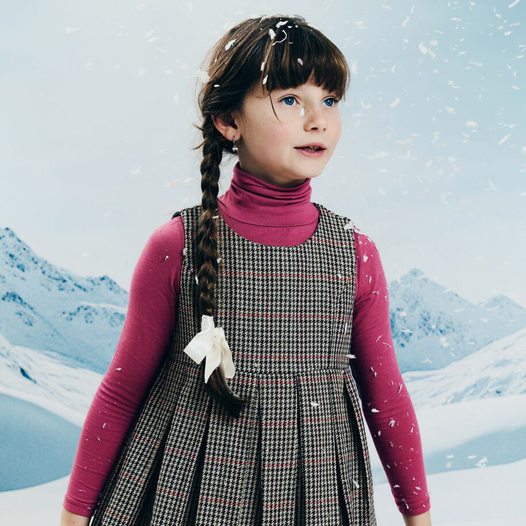 Morley Child Tyla Turtleneck T-shirt Sweet Pink