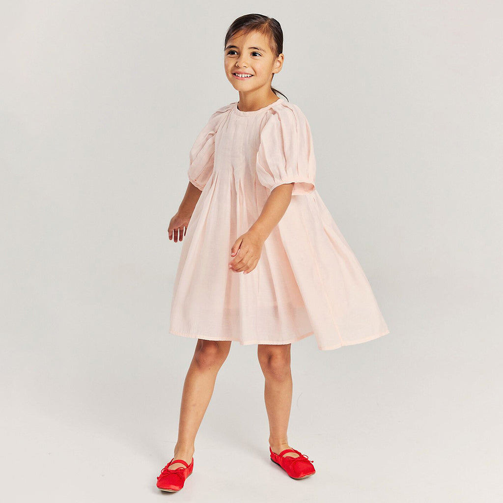 Morley Child West Dress Puma Blush Pink