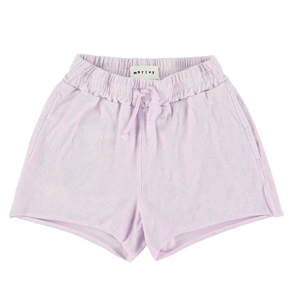 Morley Child Whisper Shorts Terry Lilac Purple