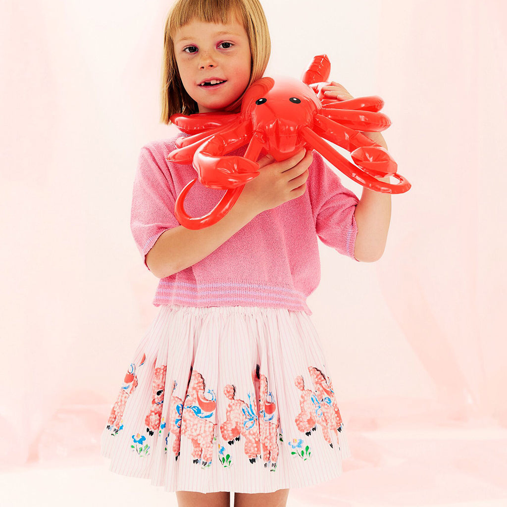 Morley Child Xane Knit T-shirt Pink And Lilac