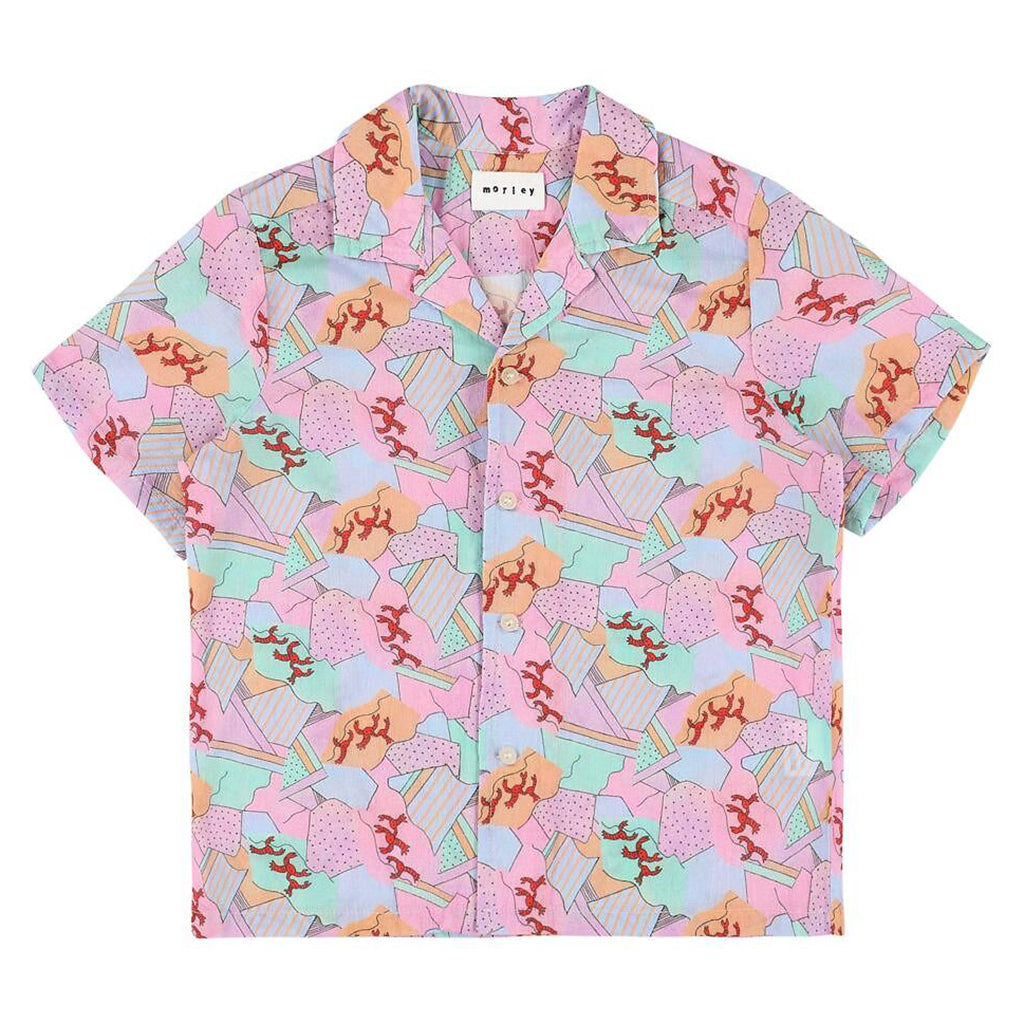 Morley Child Xavia Shirt Multicolour Crab Print