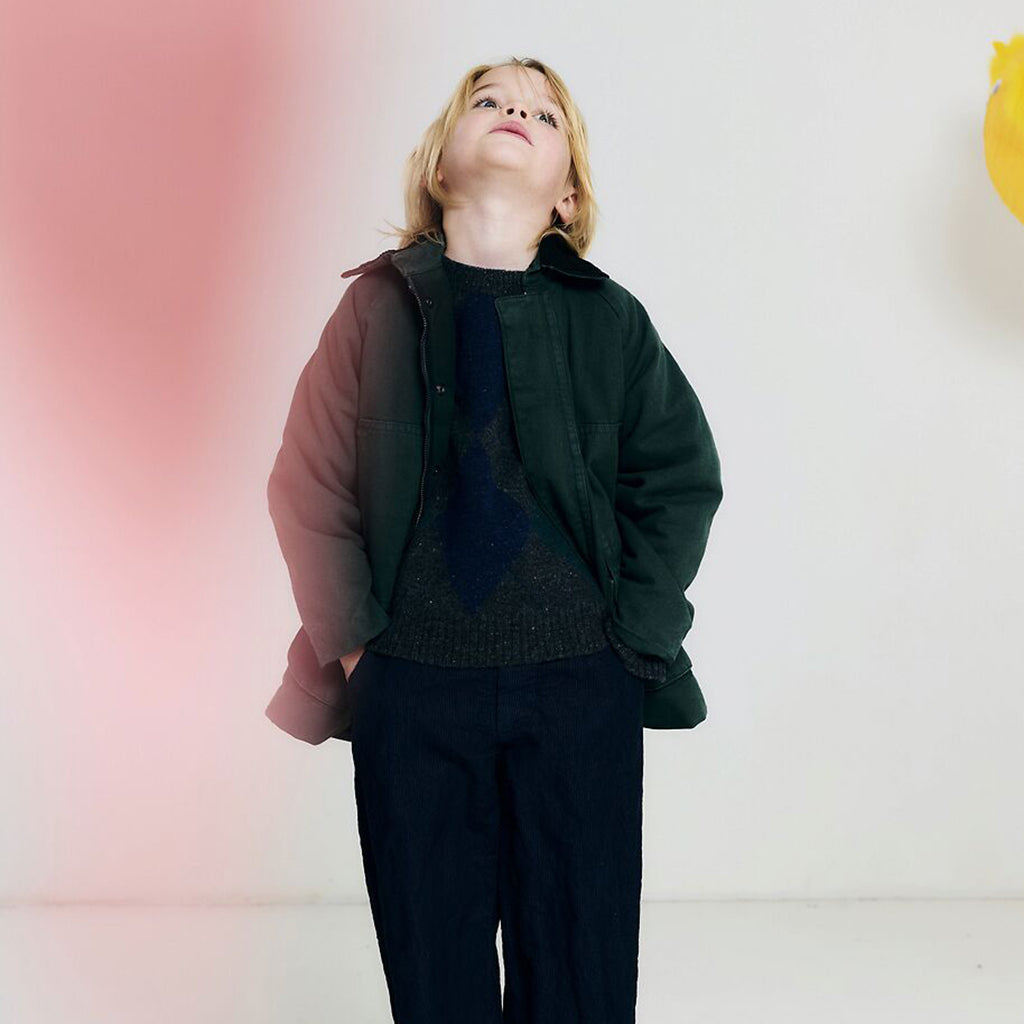 Morley Child Yacob Shirt Jacket Massa Barbour Green