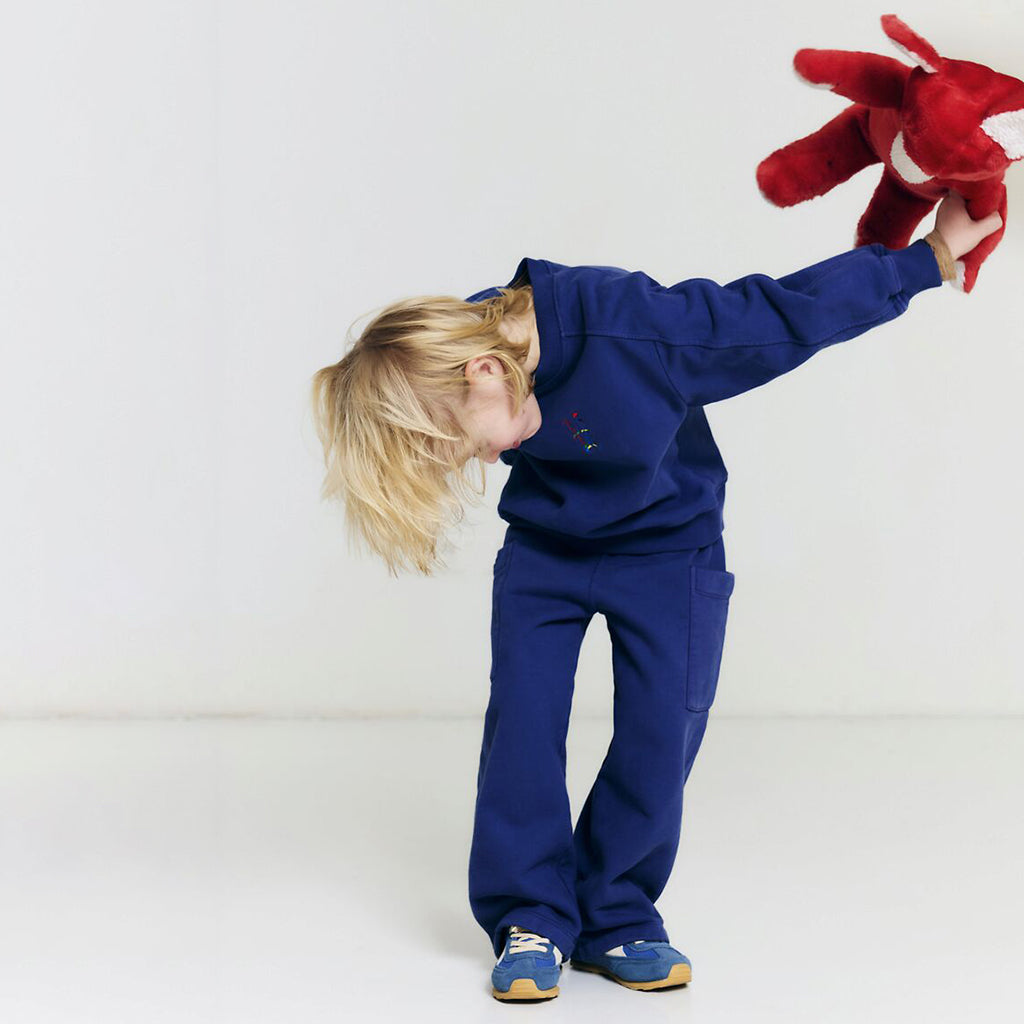 Morley Child Ydea Sweatpants Maya Denim Blue