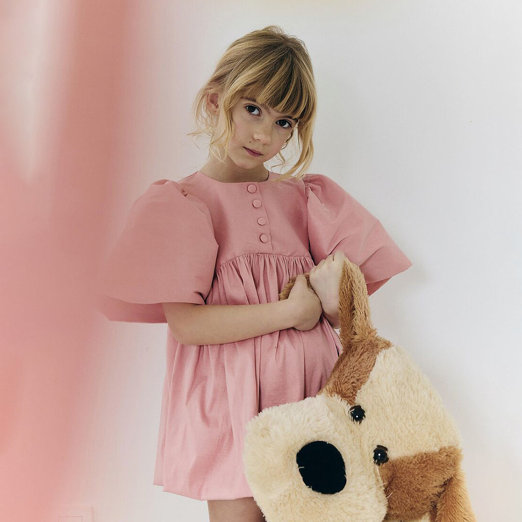 Morley Child Ydol Dress Diana Rose Pink