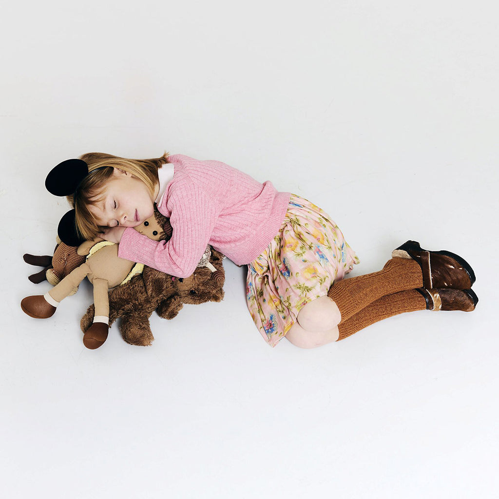 Morley Child Yingrid Cardigan Yak Rose Pink