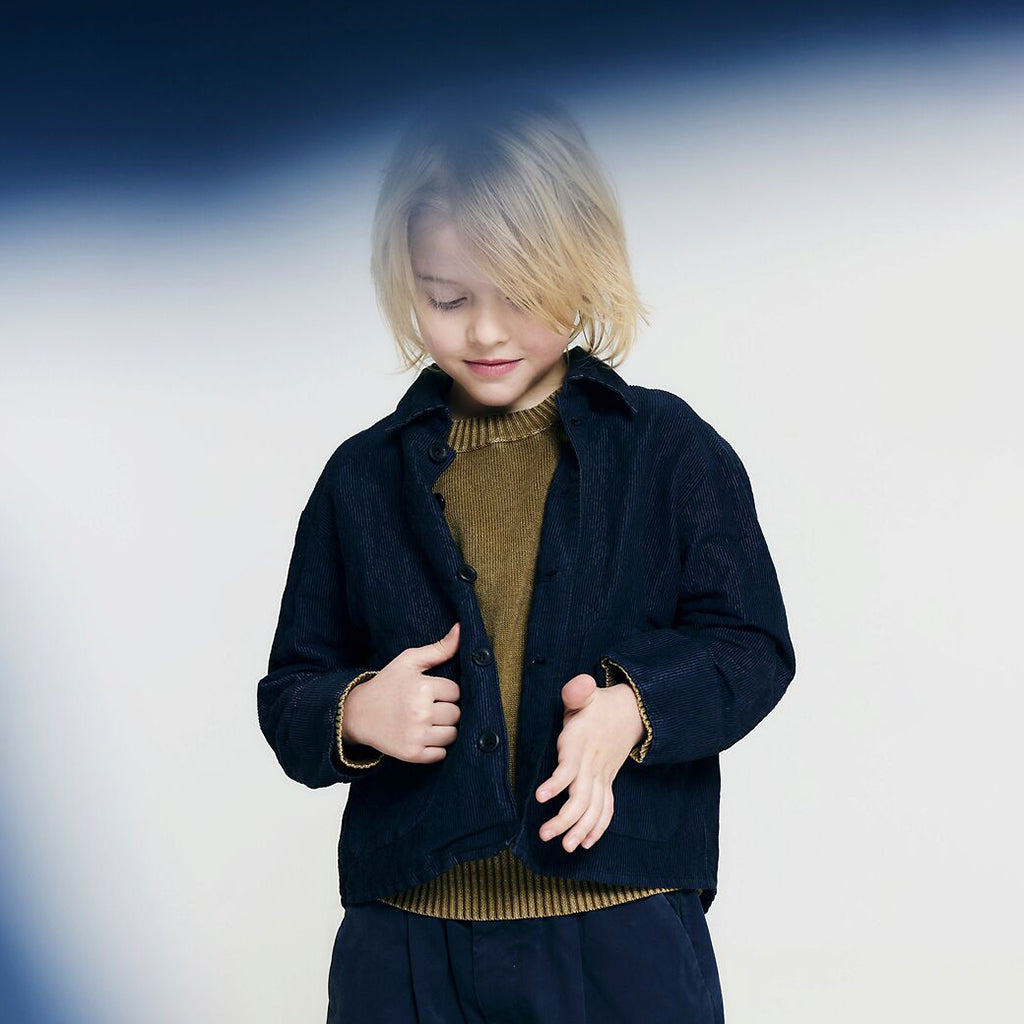 Morley Child Yuri Sweater Maya Acid Tabac Green