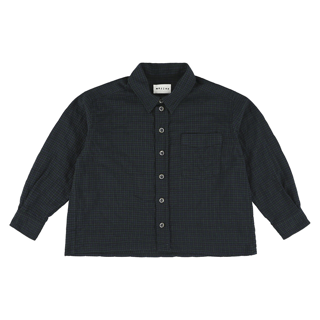 Morley Child Yver Shirt Kobo Navy Blue