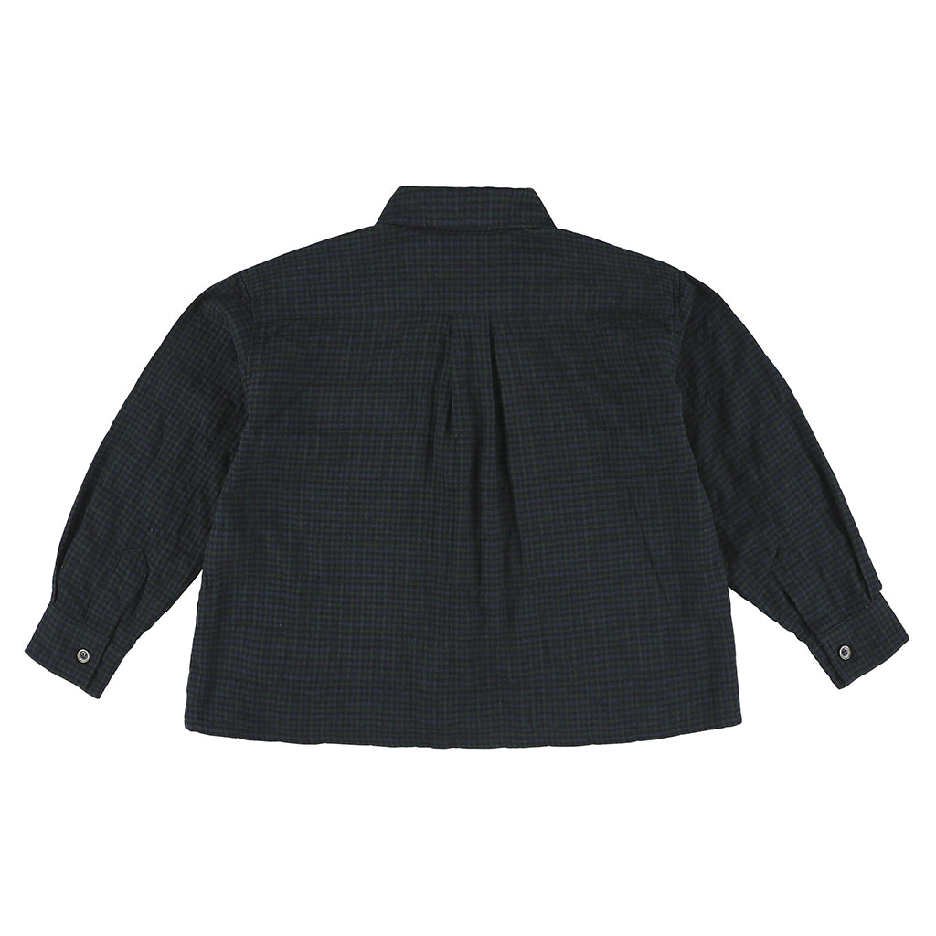 Morley Child Yver Shirt Kobo Navy Blue