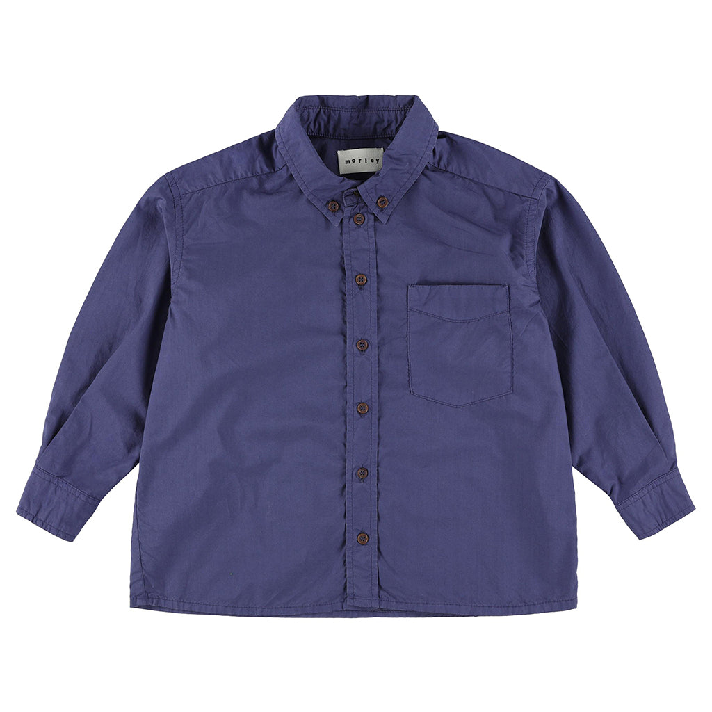 Morley Child Yver Shirt Prisma Chore Blue
