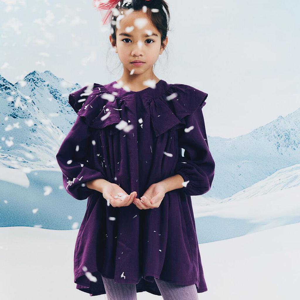 Morley Child Zabel Dress Wally Purple