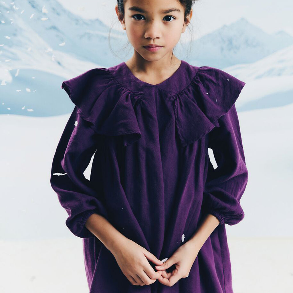 Morley Child Zabel Dress Wally Purple