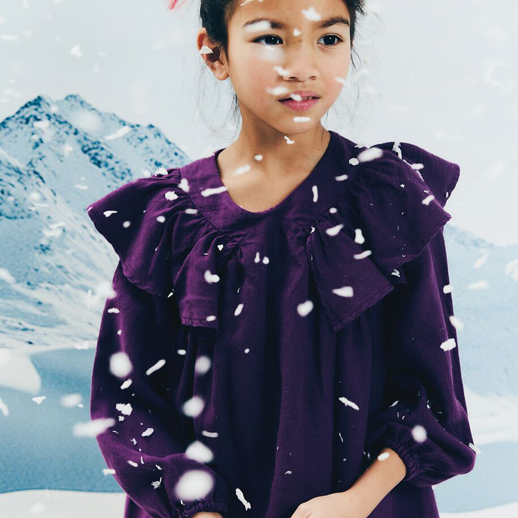 Morley Child Zabel Dress Wally Purple